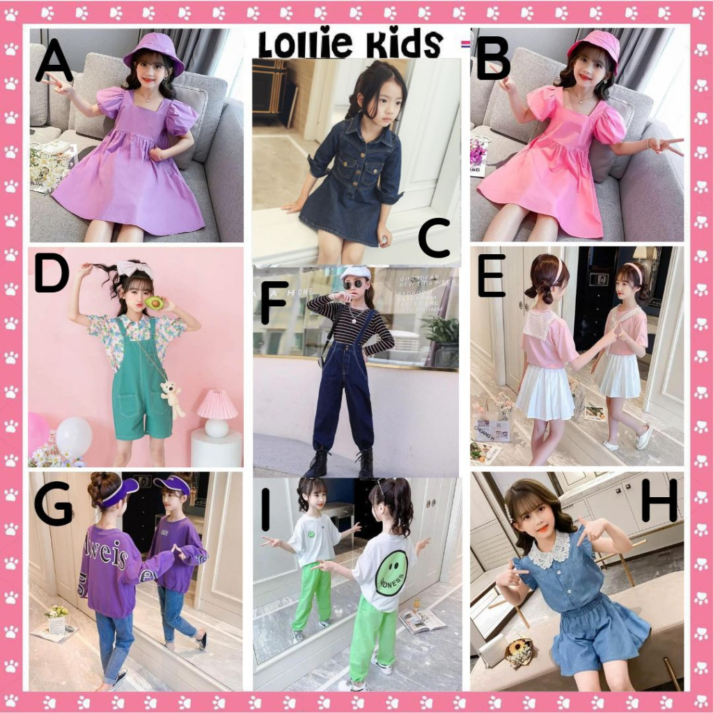 SALE DISCOUNT LAST STOCK - BAJU ANAK PEREMPUAN / BAJU ANAK CEWEK / BAJU ANAK PEREMPUAN / BAJU SET AN