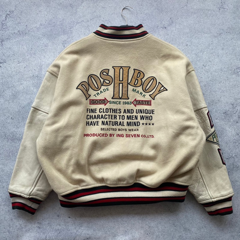 Poshboy Jaket Varsity Second Vintage 90s