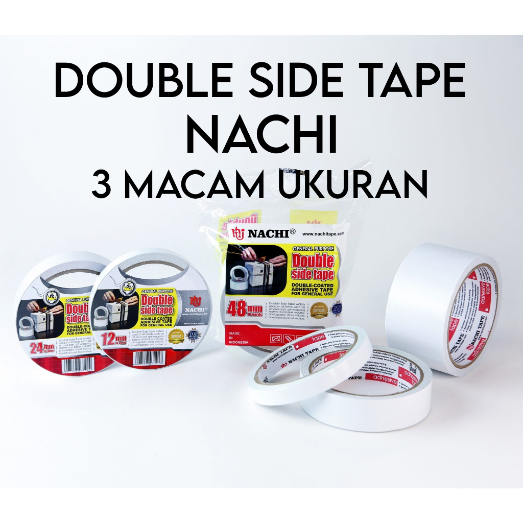 

ISOLASI DOUBLE TAPE NACHI WARNA PUTIH