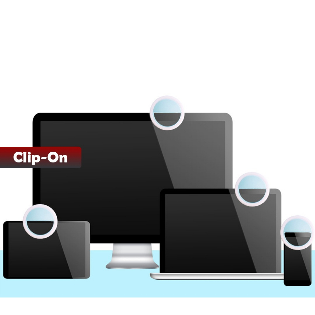 CUCI GUDANG YOSINOGAWA-Selfie Ring Senter Mini Aksesoris Handphone-4