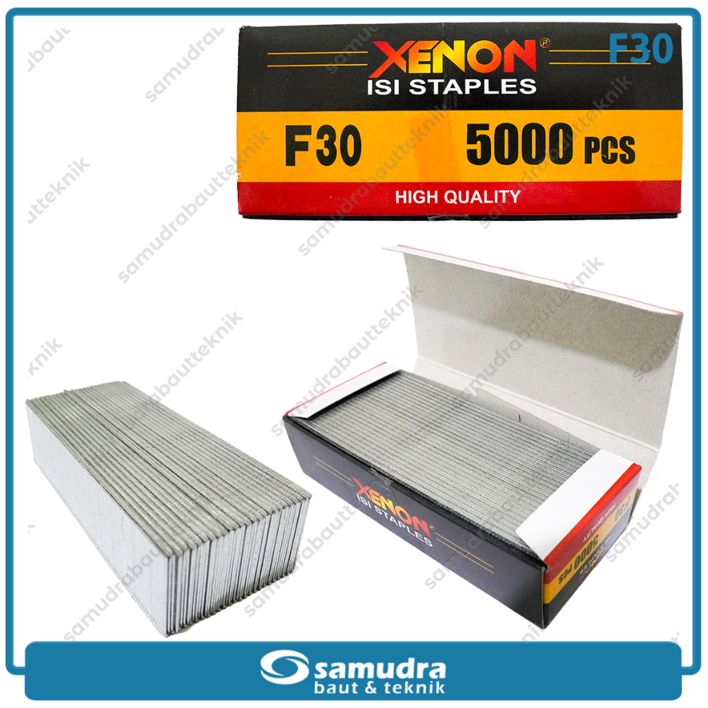 

XENON F30 Isi Paku Tembak Angin Refill I Air Nailer Stapler Gun 30 mm