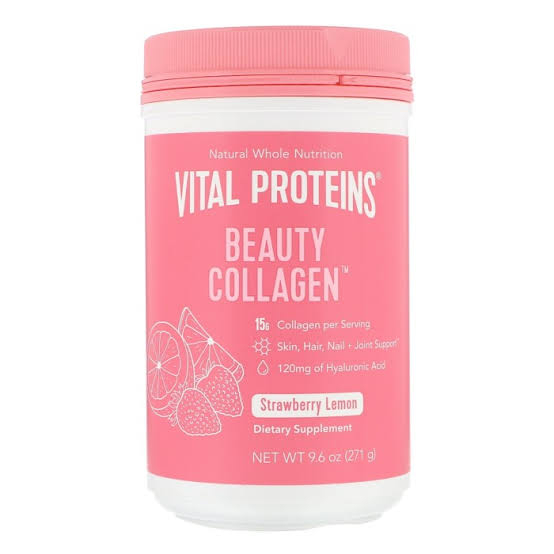 Vital Proteins Beauty Collagen Peptides Strawberry Lemon