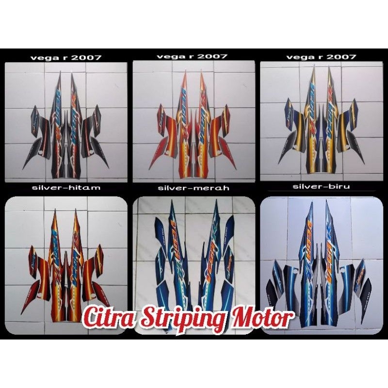 STRIPING BODY VEGA R NEW 2007