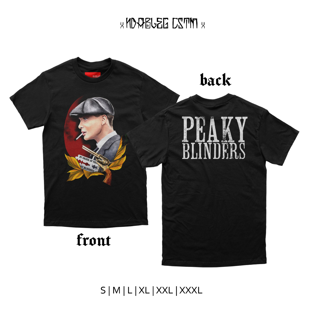 kaos thomas shelby peaky blinders combed 24s Tshirt peaky blinders