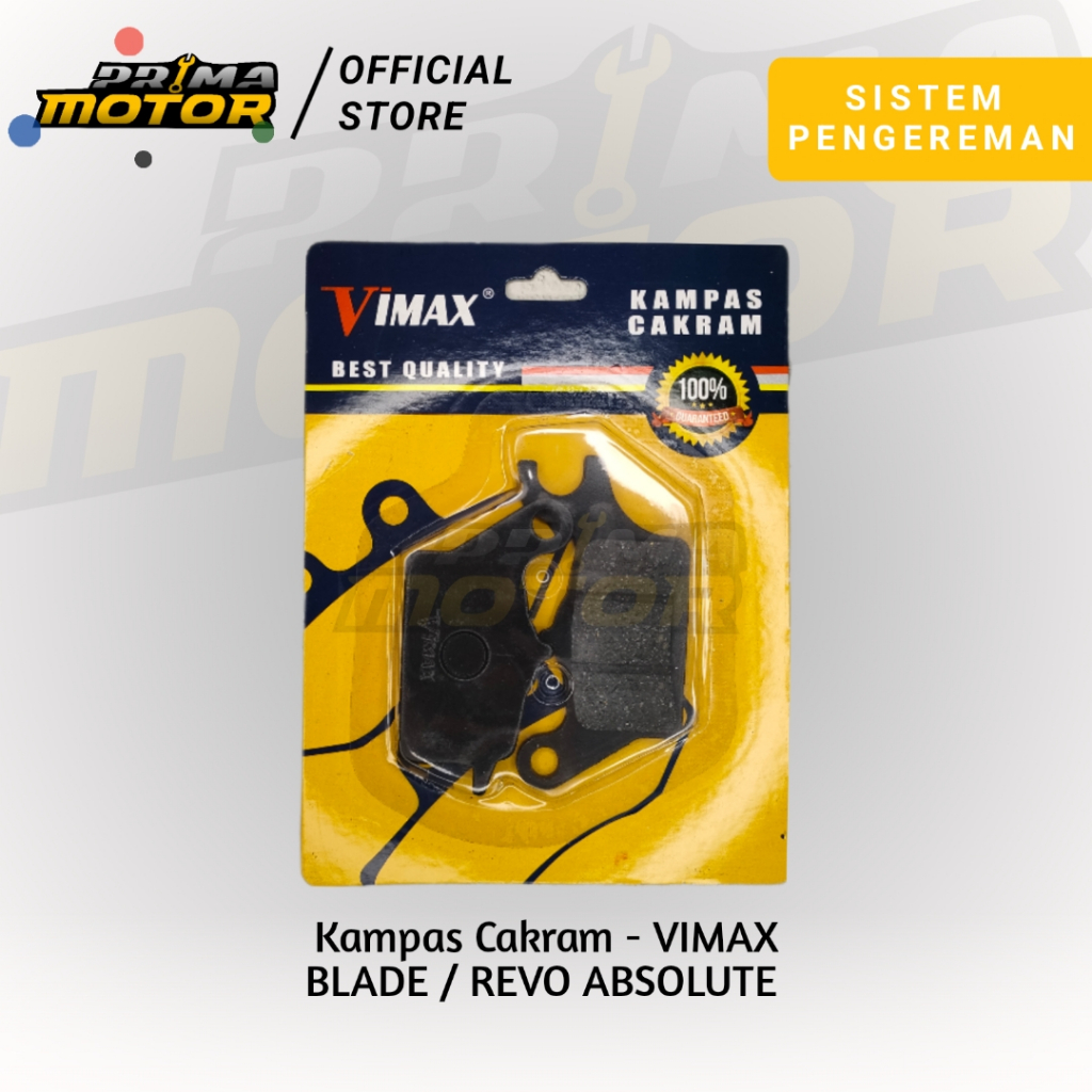 Dispad Kampas Rem Cakram Depan Revo Absolute Blade VIMAX