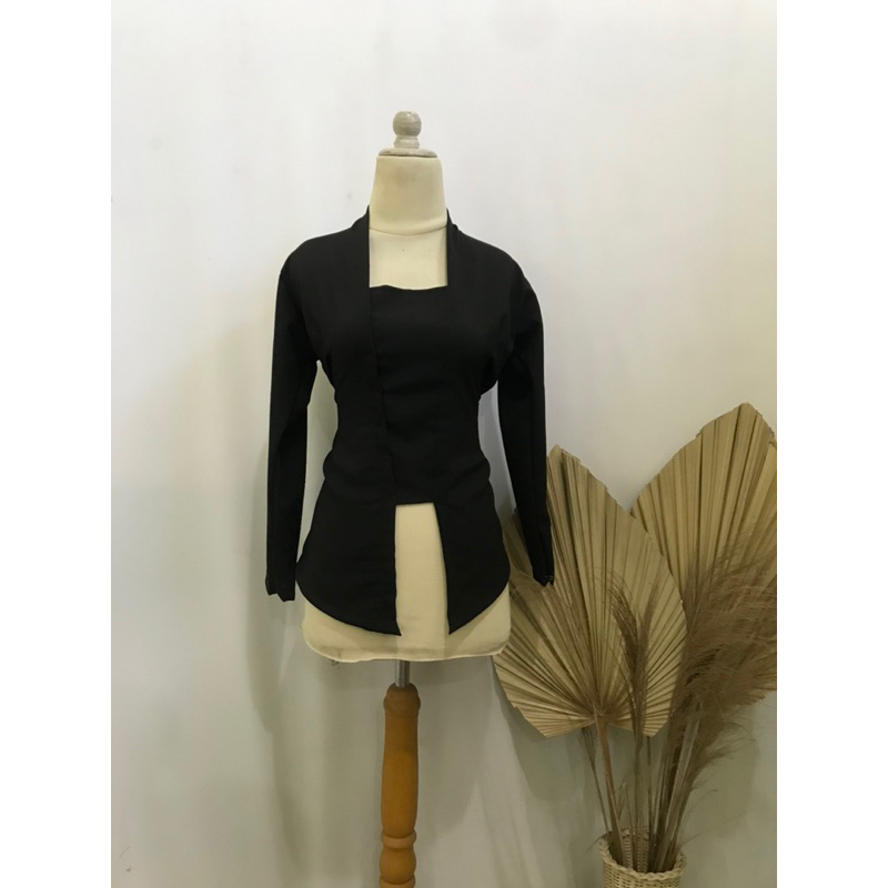 KEBAYA BALI BED MOSTCREF LENGAN PANJANG POLOS JUMBO