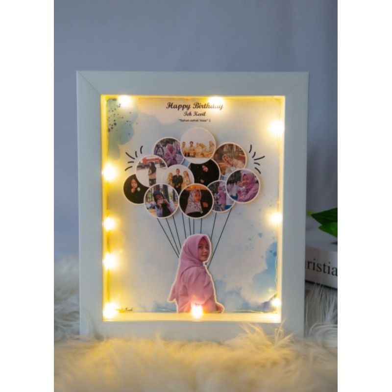Kado Foto | Frame 3D Custom LED