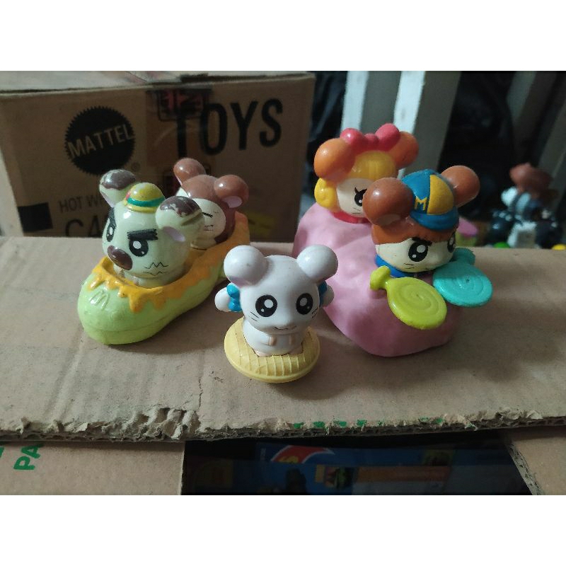 Figure Hamtaro Mainan Happy Meal McD