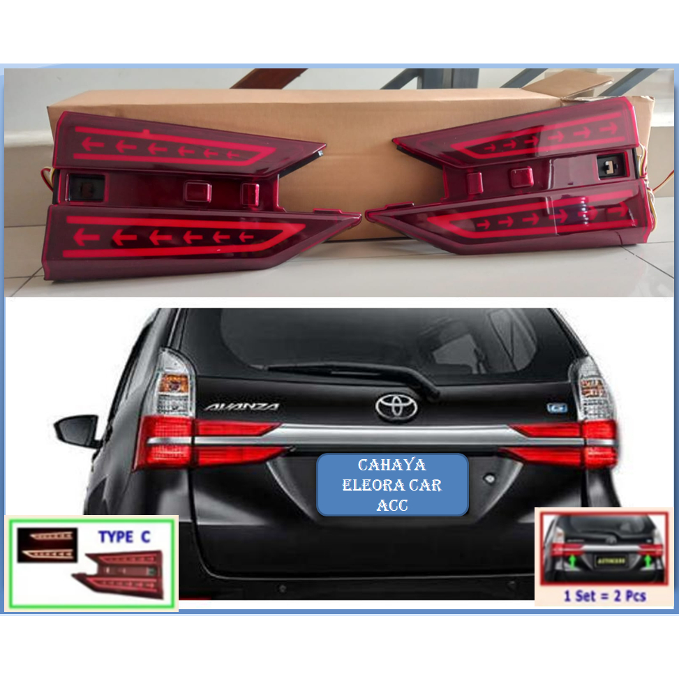 Jual LAMPU STOP REFLEKTOR ALL NEW AVANZA 2019 - REFLEKTOR BAGASI BELAKANG AVANZA 2019 - Lampu LED Re