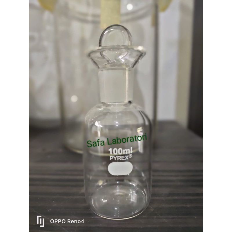 Botol Winkler 100Ml Pyrex / Botol Bod 100Ml Pyrex