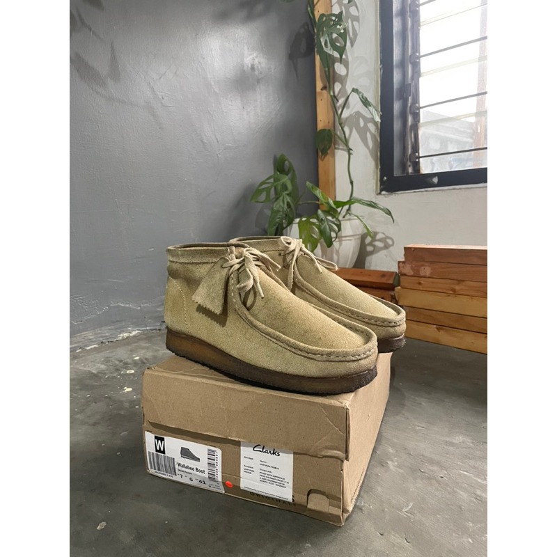 Clarks Wallabee Boot Maple