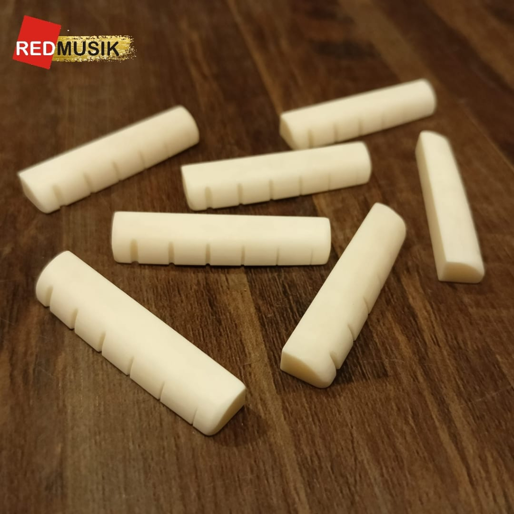 Nut dan Bridge Gitar Tulang Sadle Gitar Akustik Dan Classic