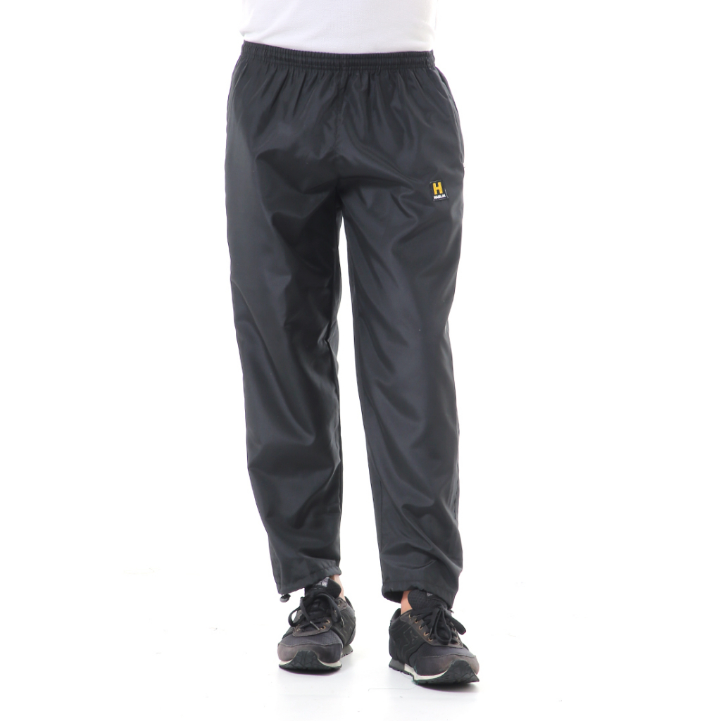 Hamlin Nemanja Celana Olahraga Panjang Training Pria Sweatpants Waterproof Material Parasut ORIGINAL