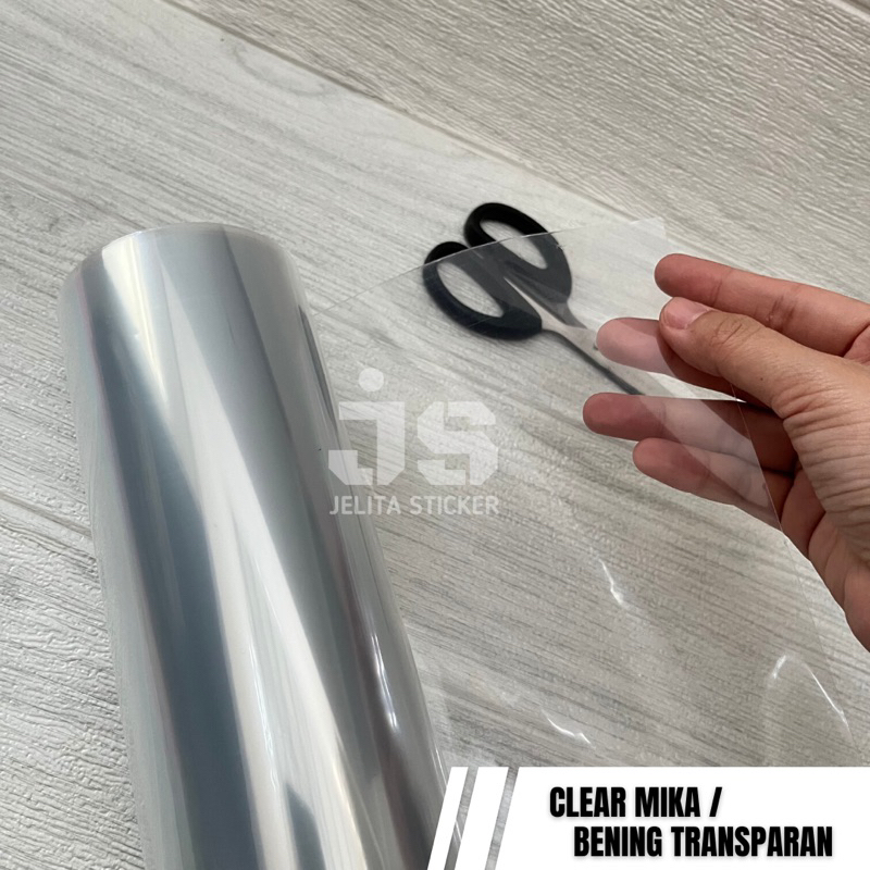 Sticker VPF Putih Transparan Bening Mika Glossy Pelindung Body Motor Mobil 093