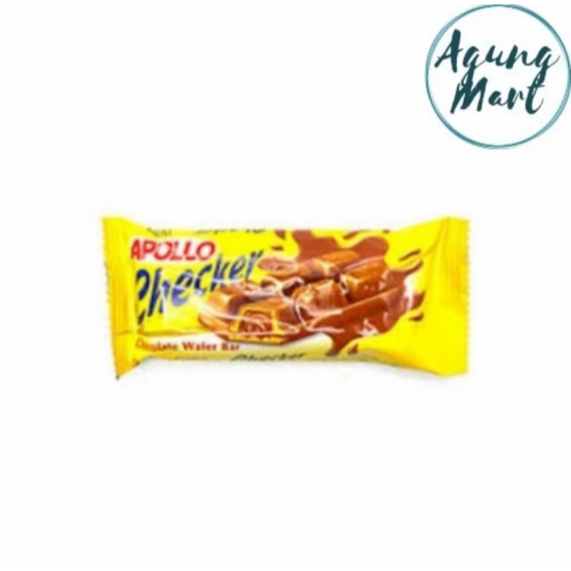 

Apollo Checker Chocolate Wafer 18g