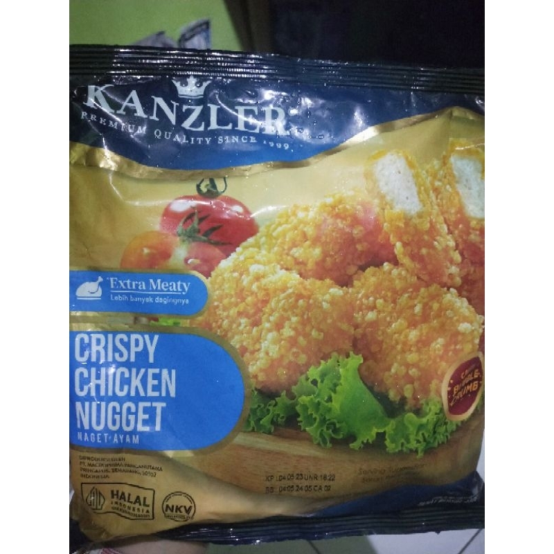 

Kanzler nugget Crispy 450gr