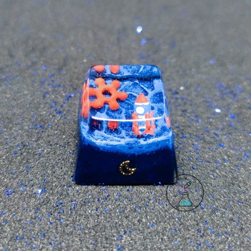 ChemiCaps Artisan Keycap Resin "APOLLO61"