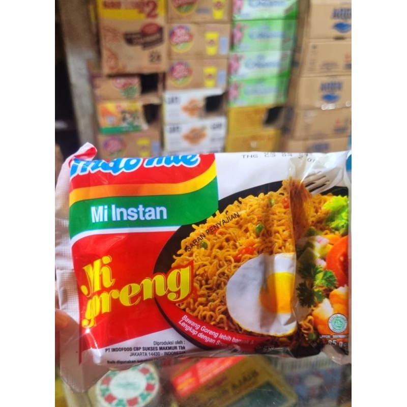 

Indomie goreng-Mie instan