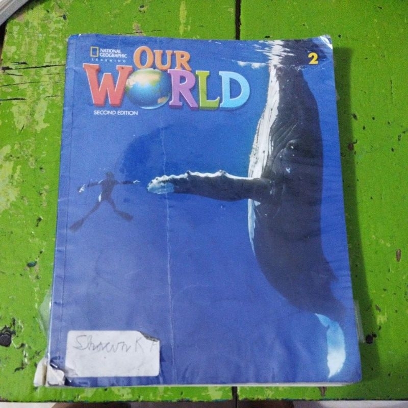 our world student book 2nd edition / textbook b.inggris kelas 2