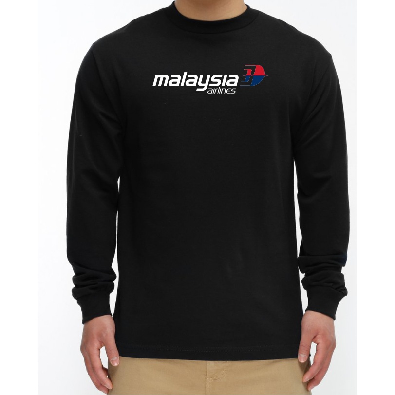 T-SHIRT KAOS LENGAN PANJANG MALAYSIA AIRLINES
