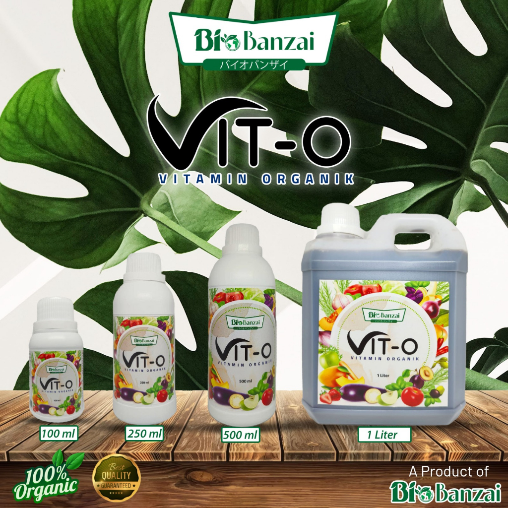 Vit-O Bio Banzai vitamin organik alami nutrisi lengkap untuk segala jenis tanaman