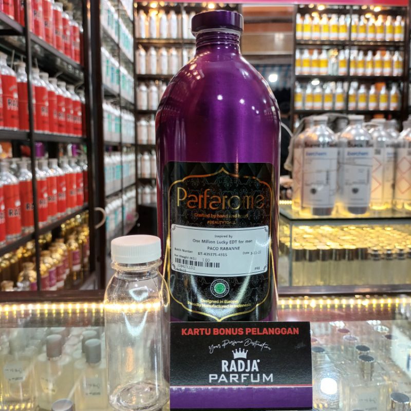 ONE MILLION LUCKY PARFAROME (PREMIUM) BIBIT MURNI 50ML SEARAH JAYROSSE GREY