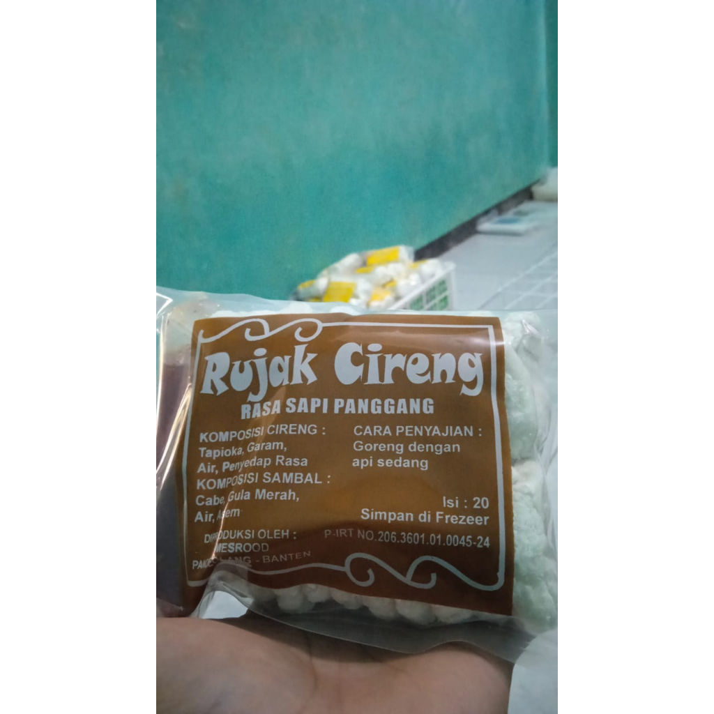 

Cireng Rujak enak murah