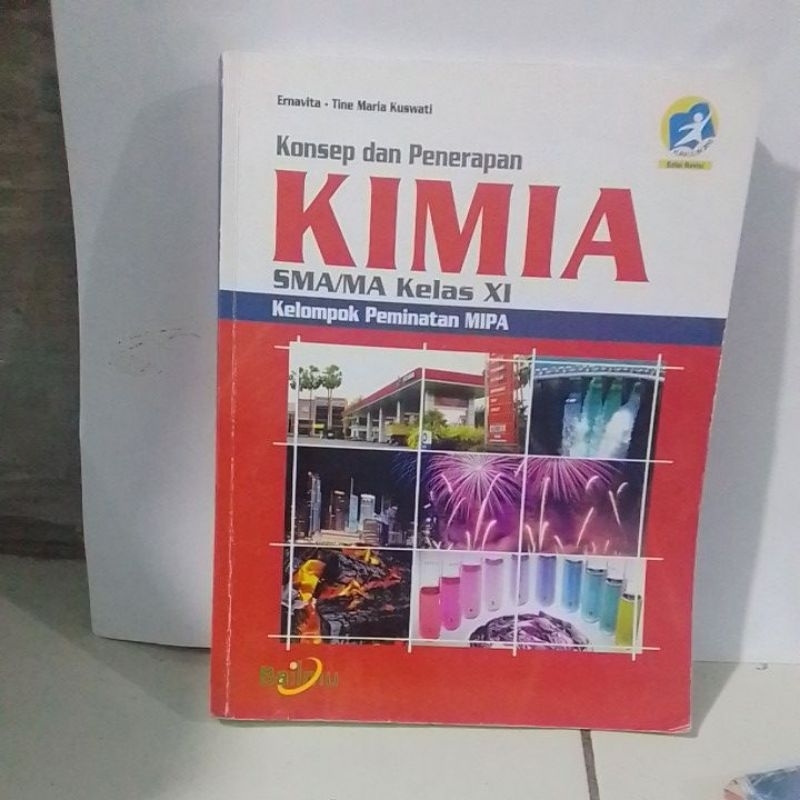 buku kimia sma/ma kelas XI/11/2 kelompok peminatan mipa bailmu ernavita