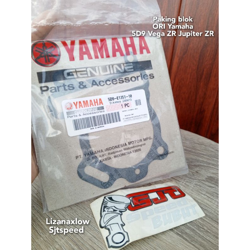 paking blok ORI Yamaha Vega ZR Jupiter ZR paking blok seher asli yamaha
