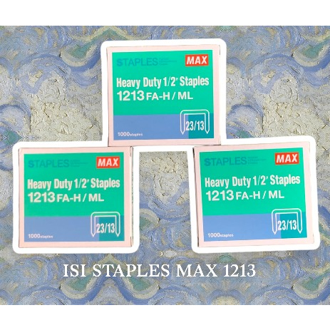 

ISI STAPLES MAX 1213FA-H/ML 1 PAD (ECER)