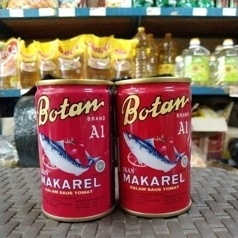 sarden botan makarel/botan kecil