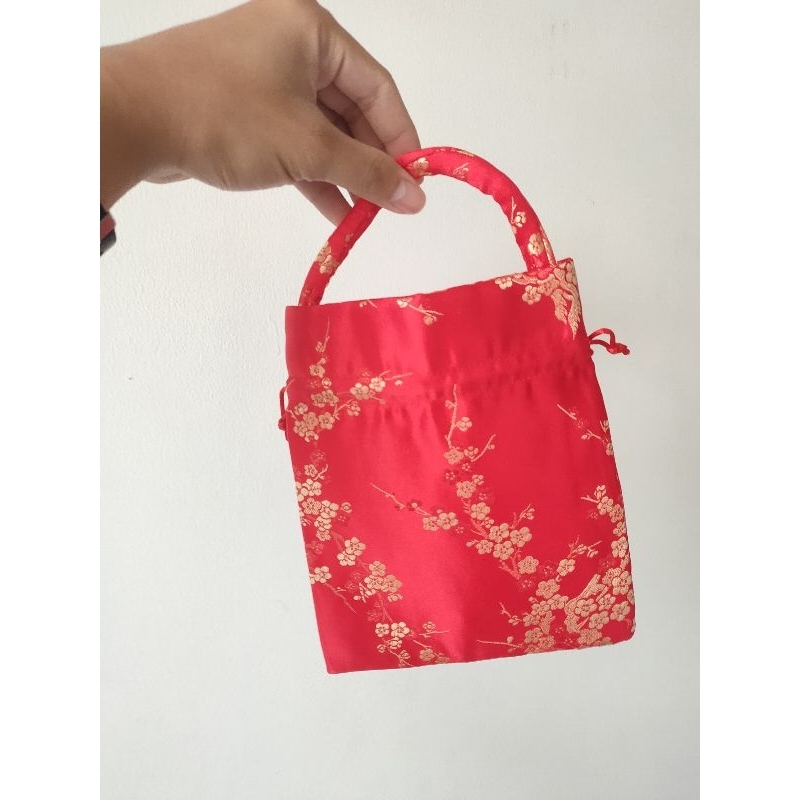 Tas Pouch Sangjit, Pouch tea pai, tas serut sangjit size besar