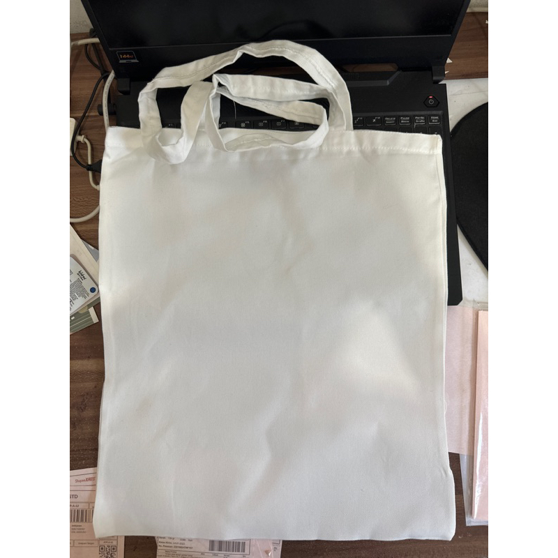 totebag kanvas 35 x 40 polos/ seleting