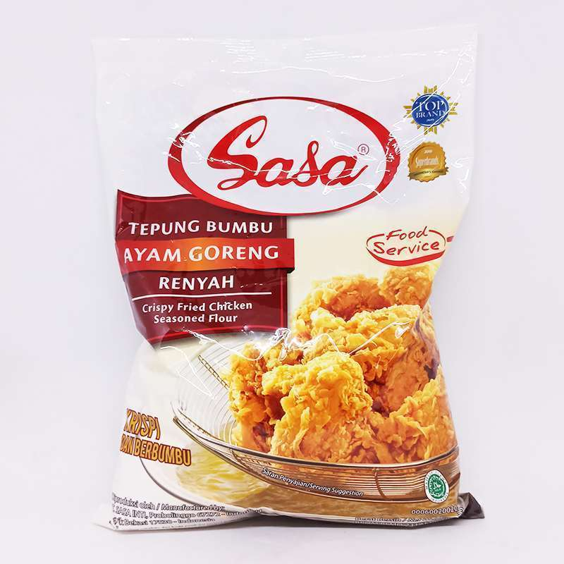 

Sasa Tepung Bumbu Ayam Goreng Renyah 900gram / Tepung Krispi Ayam 900 gram