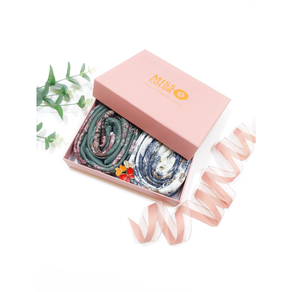 

Box Hampers Souvenir Miss Color Hijau ( 1 pcs Box )