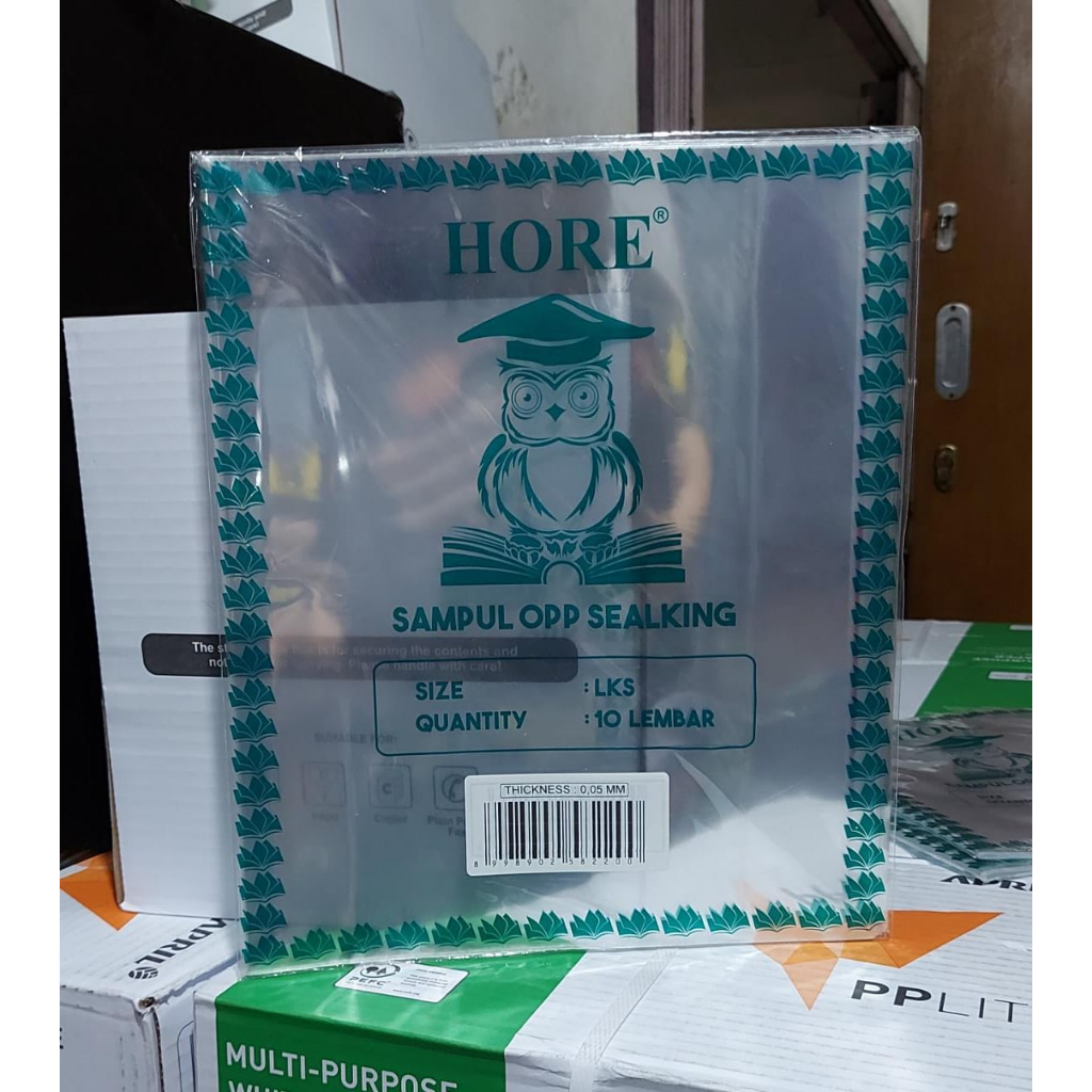 

sampul buku lks opp + lem - 10 lembar