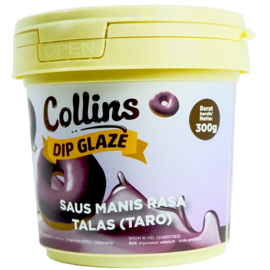 

[JAR] Collins Glaze Taro 300gr Cokelat Pasta Rasa Talas