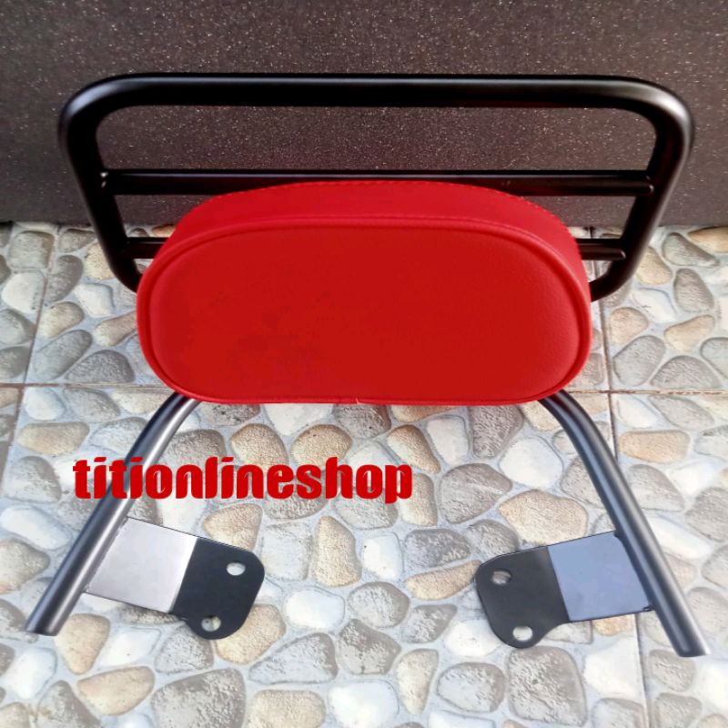 Back Rack + Bantalan untuk Yamaha Fazio aksesoris motor Fazio
