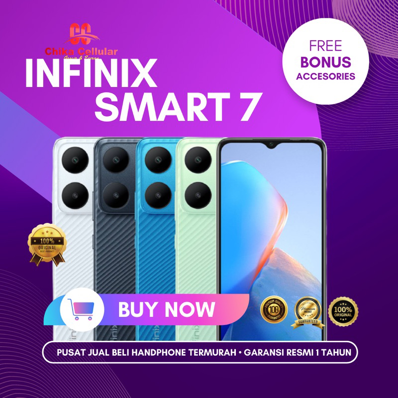Handphone INFINIX SMART 7 Garansi Resmi Indonesia