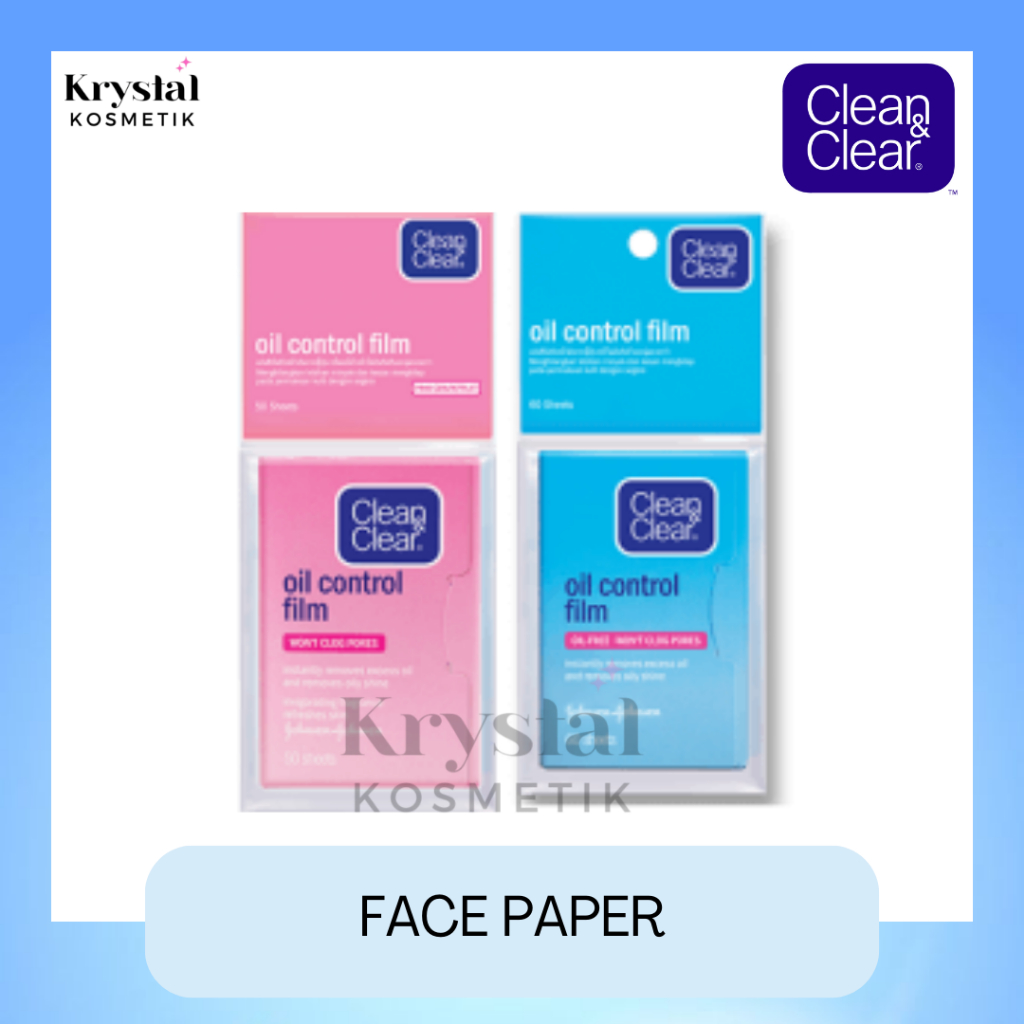 CLEAN & CLEAR Oil Control Film Face Paper