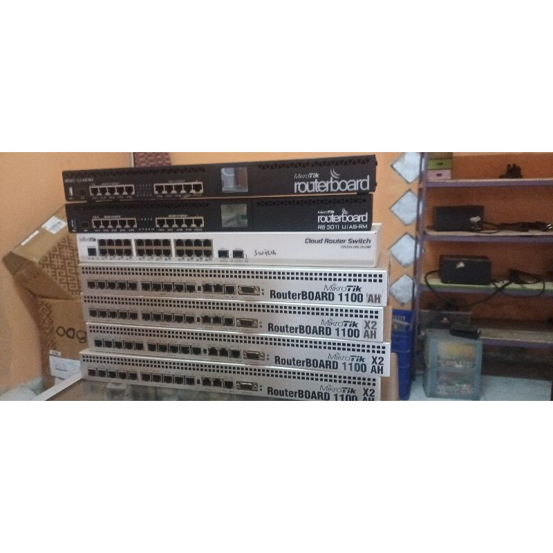 MIKROTIK BEKAS RB1200 RB1100 AH, RB1100AHX2