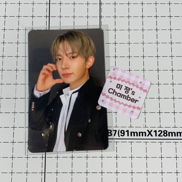 Photocard Official ENHYPEN Heeseung Broadcast Dark Blood Showcase