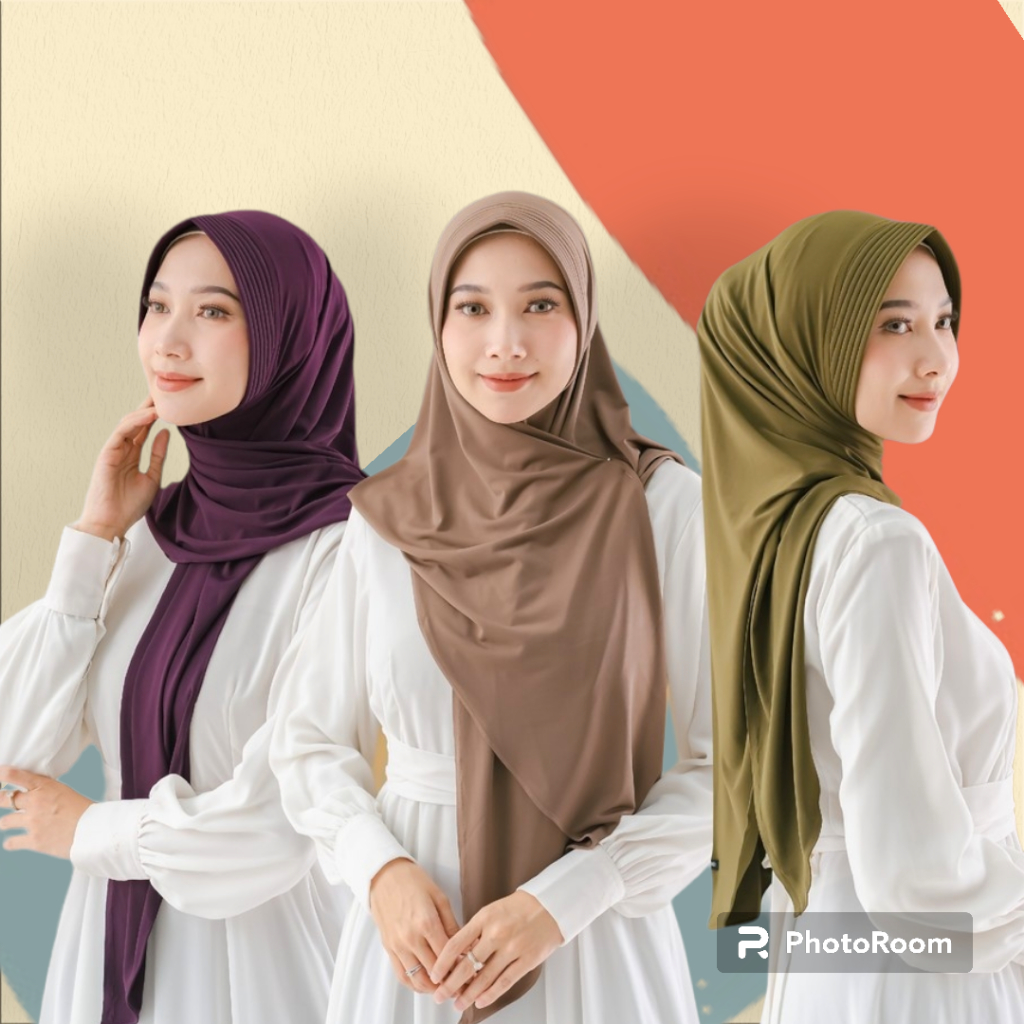 Jilbab Instan Segitiga Hanum Pet instan Jersey segitiga Instan Pet Jersey - Kerudung Wanita -/ Kerudung Pasmina Kaos Jersey - Hijab Jersey Premium