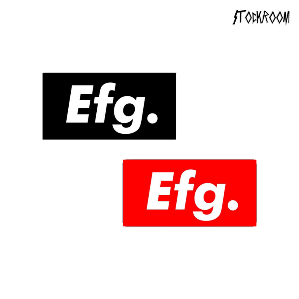 

(BISA COD) STIKER DISTRO "EFG" / STIKER HELM / STIKER LOCAL BRAND / STIKER AESTETHIC / ANTI AIR / STICKER BIJIAN / STICKER ECERAN / STICKER METAL / STICKER POP / VIRAL / ASMARAKACAU