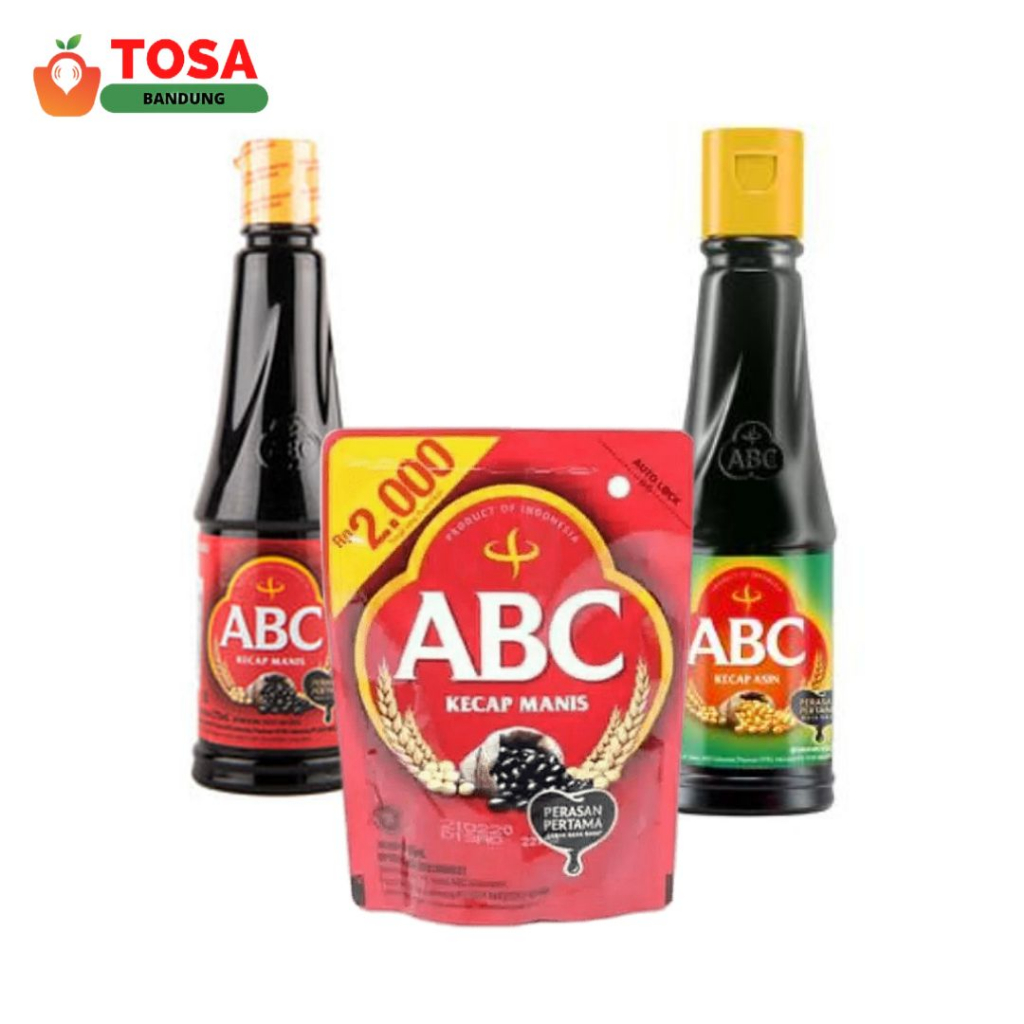 Kecap Abc sachet/ Kecap Abc 60ml/ Kecap Abc 135ml/ Kecap Abc Asin 135ml