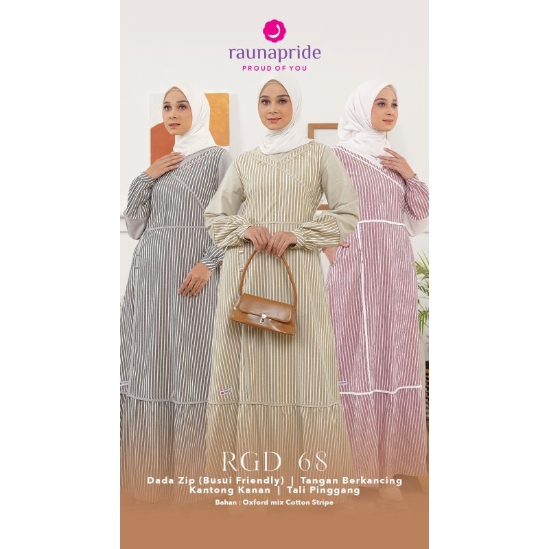 BAJU GAMIS RAUNA RGD 68# GAMIS RAUNA ORIGINAL RGD 68 # GAMIS IBU RAUNA PRIDE