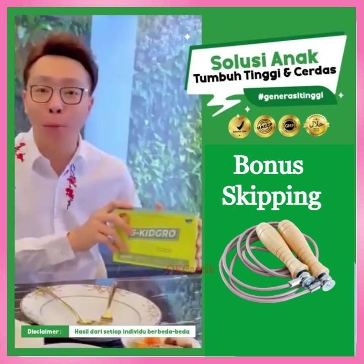 

S Kidgro Susu Peninggi Badan Anak Rasa Coklat Original BPOM