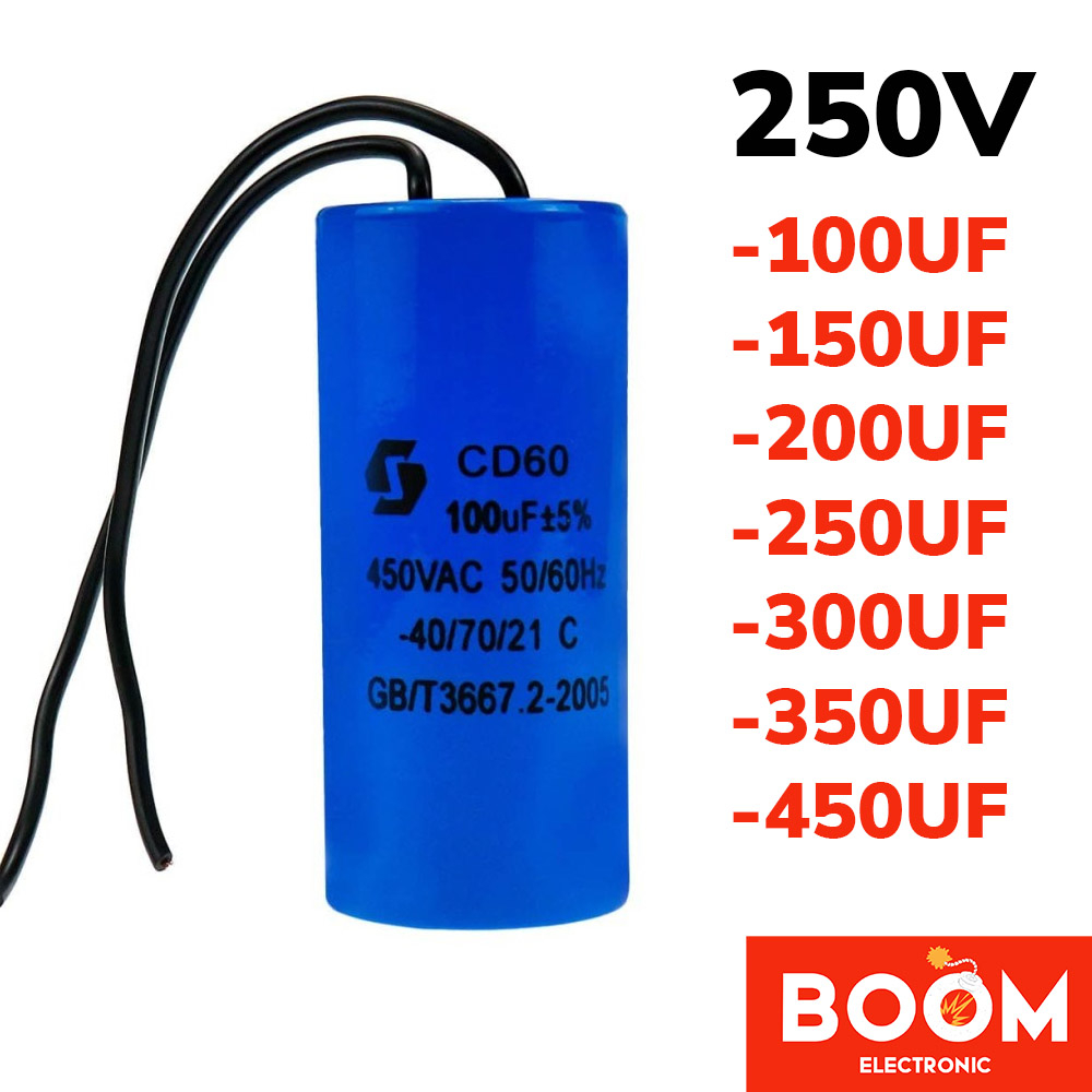 Capacitor CD60 250V AC Motor Start (7211)