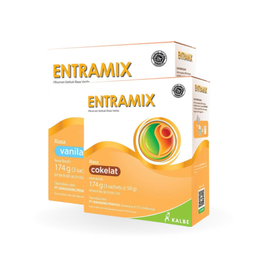 

ENTRAMIX - Susu Nutrisi Lengkap Dewasa - 174g