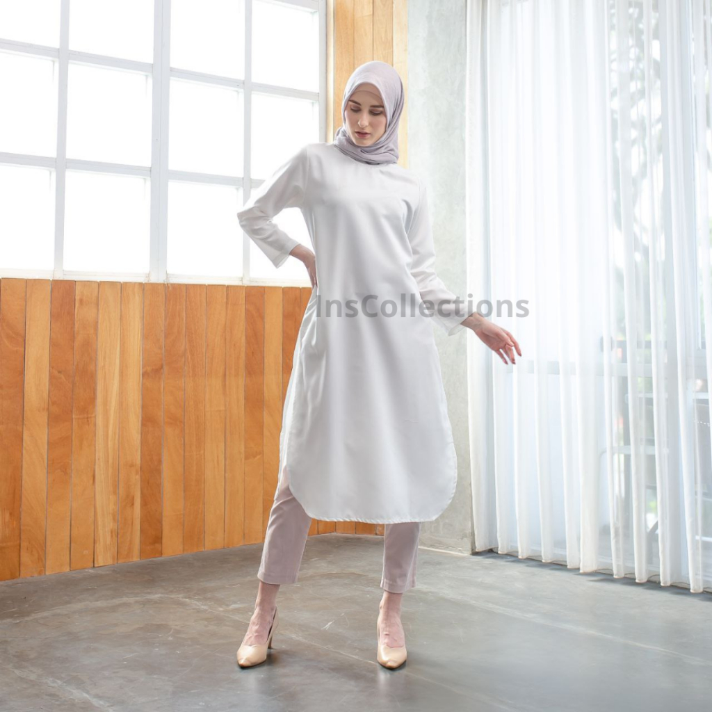 Tunik Minang By Ins Collections Baju Atasan Muslim Wanita Casual Bahan Katun Toyobo Premium